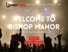 Tablet Screenshot of bishopmanor.com
